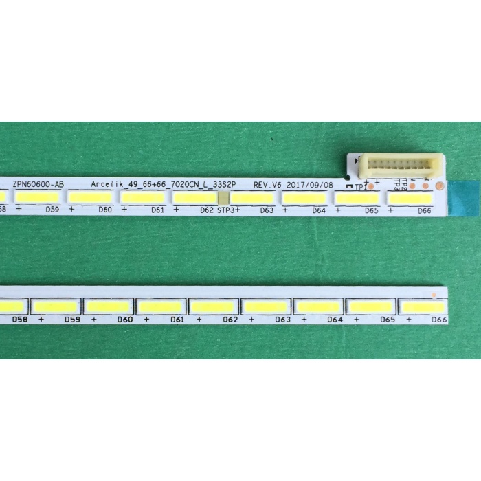 ARÇELİK A49L 9783 5S LED BAR, GRUNDIG 49 VLX 9600 SP, 49 HEAT SINK/ZPN 35500