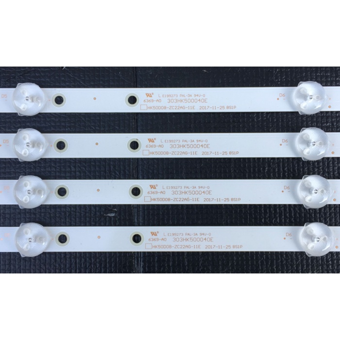 PROFİLO 50PA305E LED BAR, 50PA505E,  HK50D08-ZC22AG-11E, 303HK500040E, 06-50F6-4X8-3030-0D35-180704