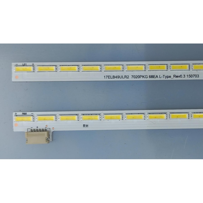 VESTEL 17ELB49ULR2 7020PKG 68EA , 35034997 BRACKET AL , VES490UNEL-2D-U01  LED BAR