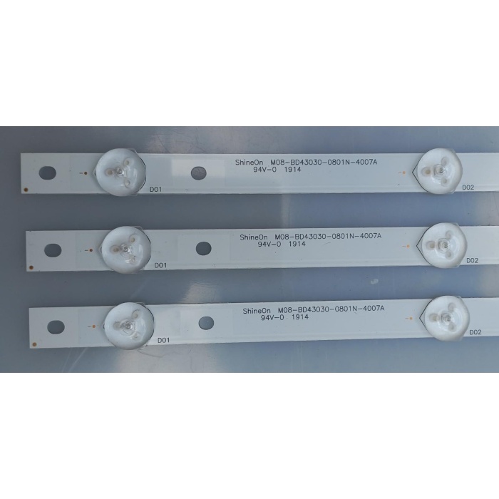 ShineOn M08-BD40030-0701N-4311D, ALTUS AL40L 6925 4B LED BAR, 7 Ledli - (77,2 CM)