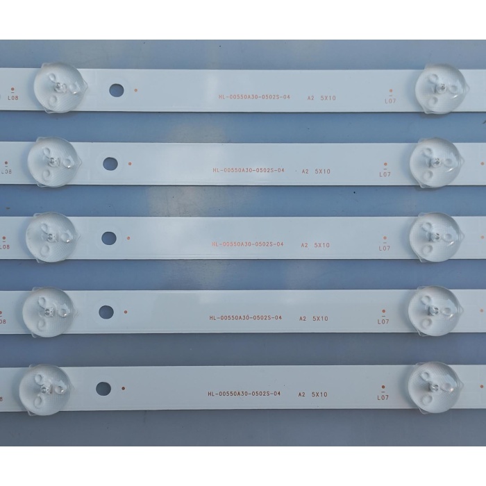 DİJİTSU DJTV55S LED BAR, HL-00550A30-0502S-04, 3080555Z100TZ004 10LEDLİ, DIJITSU DJTV55S