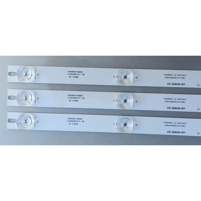 DIJITSU 43D7000, DIJITSU 43DS8800 LED BAR, K430WDF A1 4708-K43WDD-A1117N11, K430WD01
