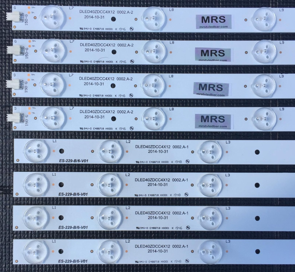 AWOX 40102 LED BAR DLED40ZDCC4X12 0002.A-2, DLED40ZDCC4X12 0002.A