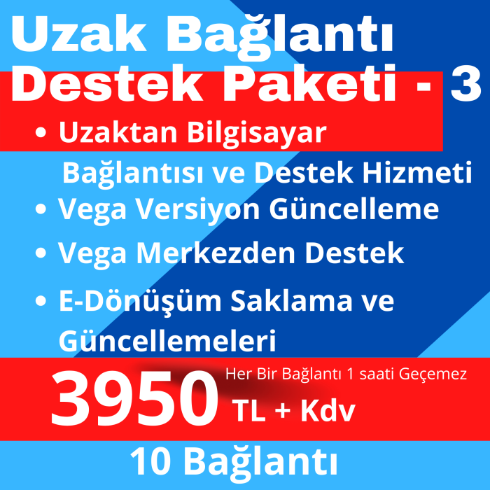 Uzak Bağlantı Destek Paketi - 3