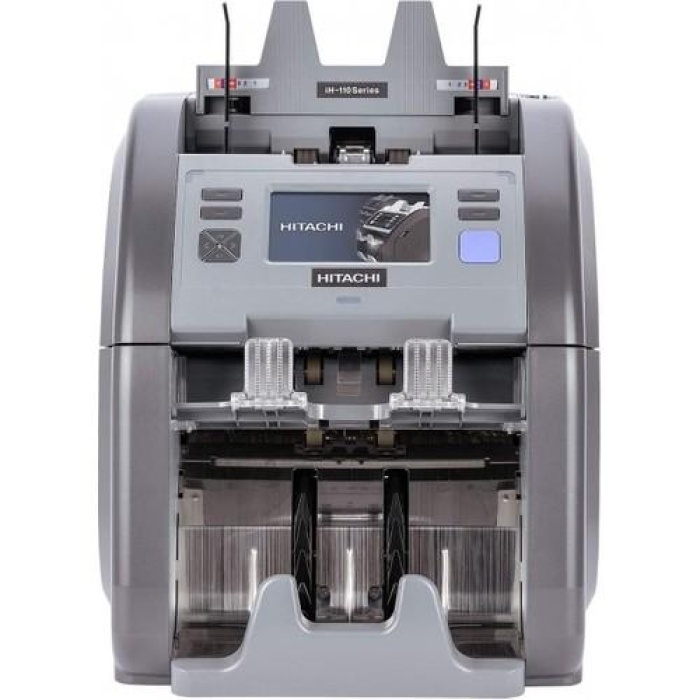 Hitachi I-Hunter IH-110 Iki Katlı, 20 Ülke Kombinasyonlu Karışık Para Sayma Makinesi