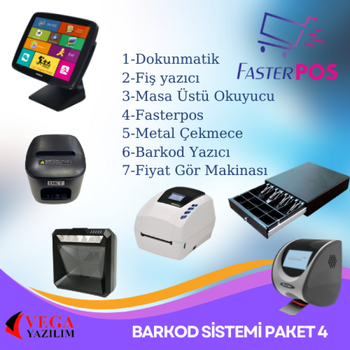 Barkod Otomasyon Sistemi / Paket-4