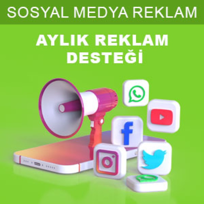 Sosyal Medya Reklamcılığı (Aylık)