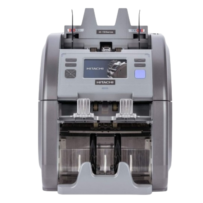 Hitachi I-Hunter IH-110 Iki Katlı, 20 Ülke Kombinasyonlu Karışık Para Sayma Makinesi