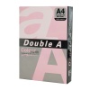 Double A Renkli Fotokobi Kağıdı 500 LÜ A4 80 GR Pastel Pembe (1 Top 500 Yaprak)