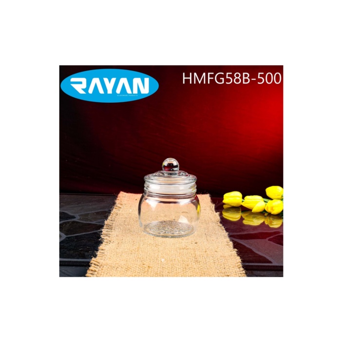 Rayan Cam Kavanoz HMFG58B-500