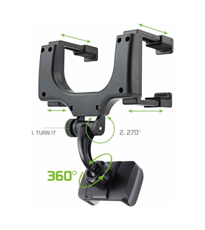 Dikiz Aynası Araç İçi Telefon Tutucu