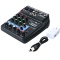 D-VOICE M-400BTI SES KARTLI MİXER 4 KANAL BLUETOOH,USB