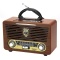 MEIER M-115BT ŞARJLI BLUETOOTH  Retro Wooden  Radio