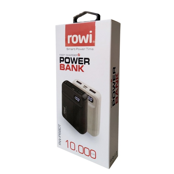ROWİ RW-P68DT POWERBANK 10.000MAH