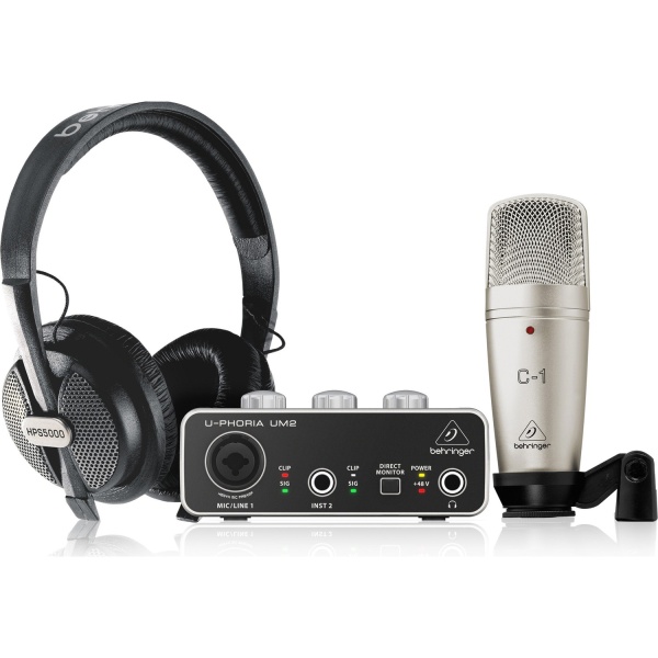 Behringer U-Phoria Studio Stüdyo Kayıt Paketi