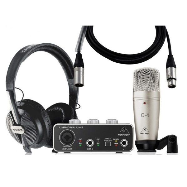 Behringer U-Phoria Studio Stüdyo Kayıt Paketi