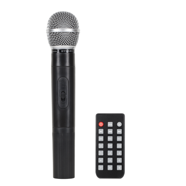 MAX-19 PRO ŞARZLI SİSTEM+KABLOSUZ MİKROFON+BLUETOOTH TAŞINABİLİR ŞARJLI HOPARLÖR