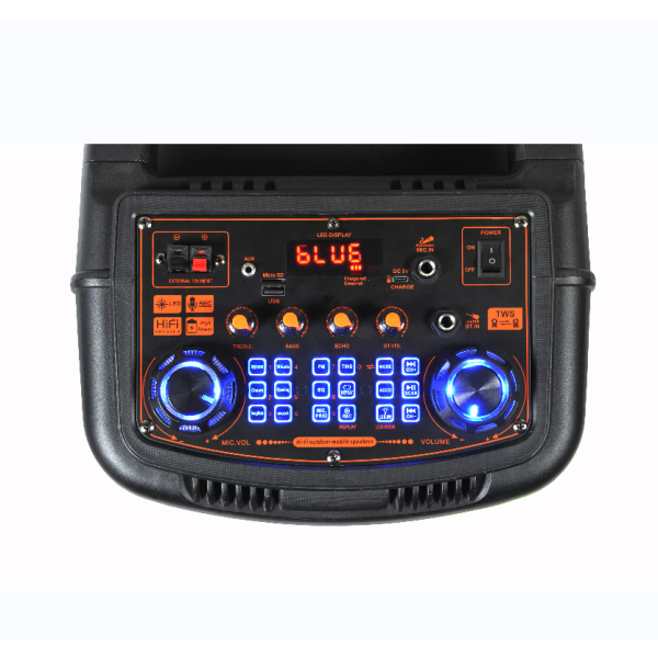 SONİA CH-8820 8 INCH  TAŞINABİLİR ŞARJLI HOPARLÖR