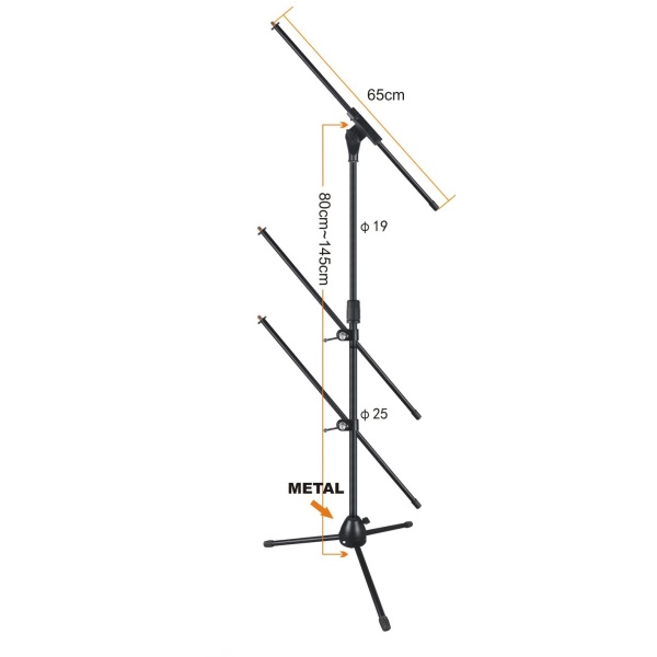 TOWER SM-33 3LÜ  MİHRAP MİKROFON STANDI