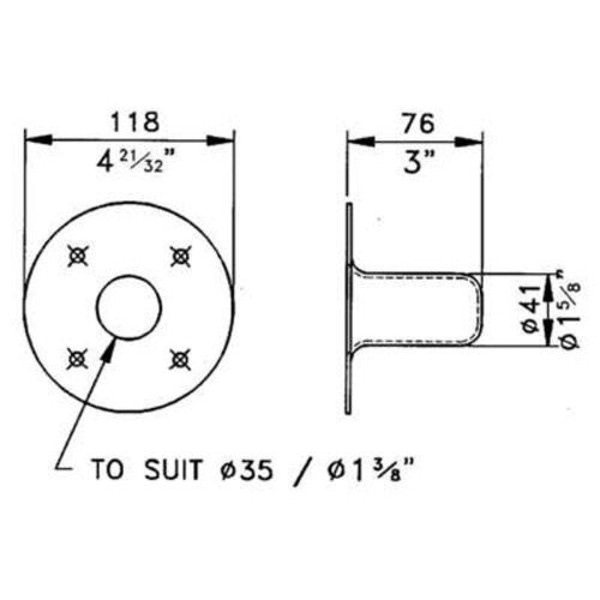 D-SOUND DPL-10M DEMİR DİPLİK