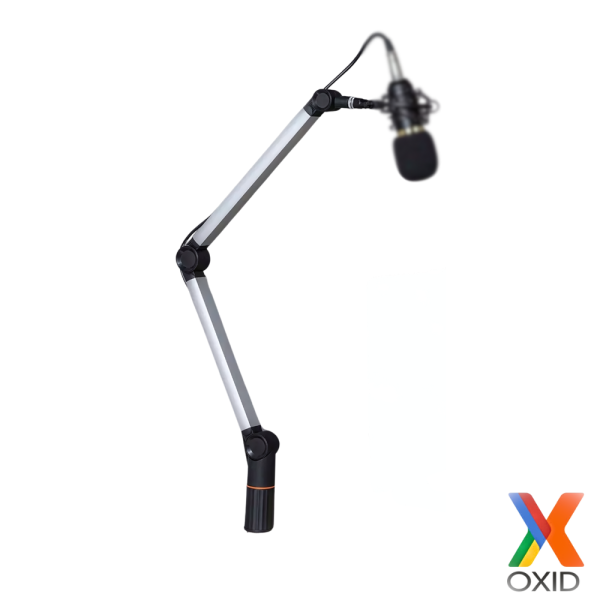 Oxid MMS-06 Gri Broadcast Stüdyo Mikrofon Standı