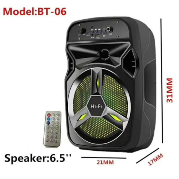 Bt-06 Pro Şarjlı Hoparlör