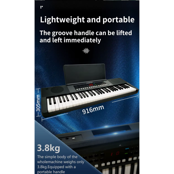 Müller  MK-6197BT 61 tuş org tuş hassasiyetli Bluetoothlu