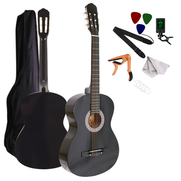Madrid Mcg Tam Boy Klasik Gitar Siyah-Black