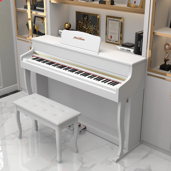 Müller Mdp-8890 White tuş yatağı ve kapak tasarım detayları