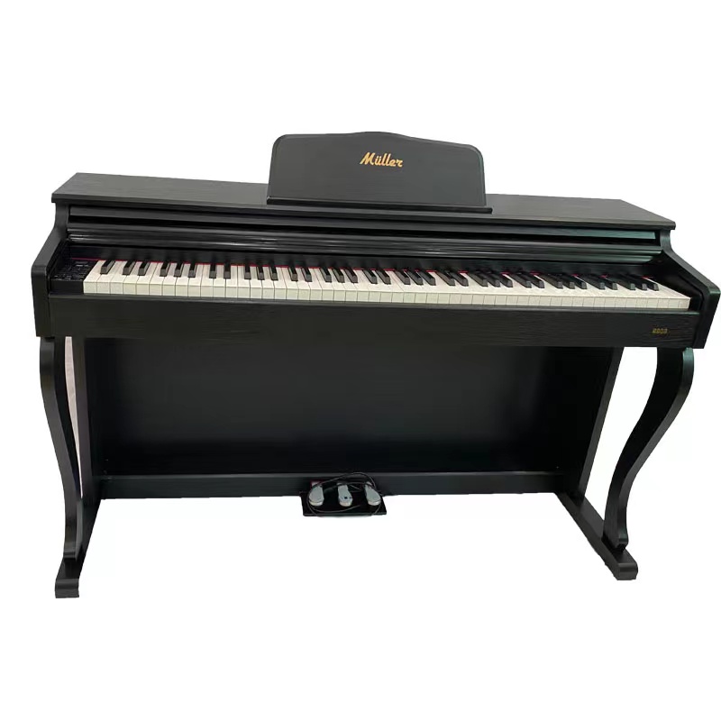 Müller Mdp-8808 Black dijital duvar tipi piyano genel görünüm