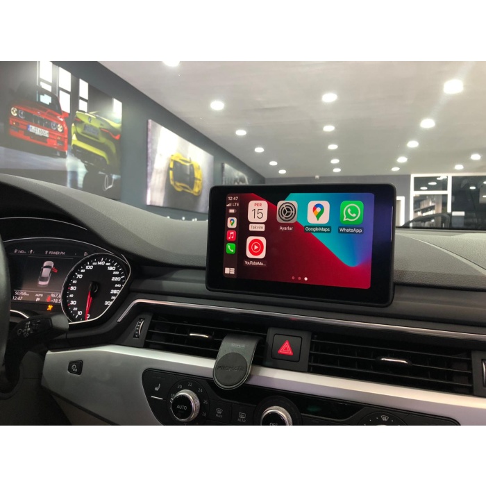 Audi A4 2016-2018 B9 Orijinal Ekran Kablosuz Carplay Video İzleme Kamera İnterface