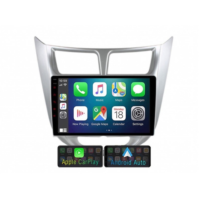 HYUNDAI ACCENT BLUE 2011-2016 2 GB RAM Android Carplay Multimedya Navigasyon