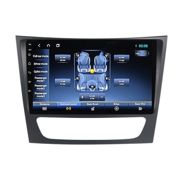 MERCEDES E CLASS W211 2003-2009 8 GB RAM Android Carplay Multimedya Navigasyon