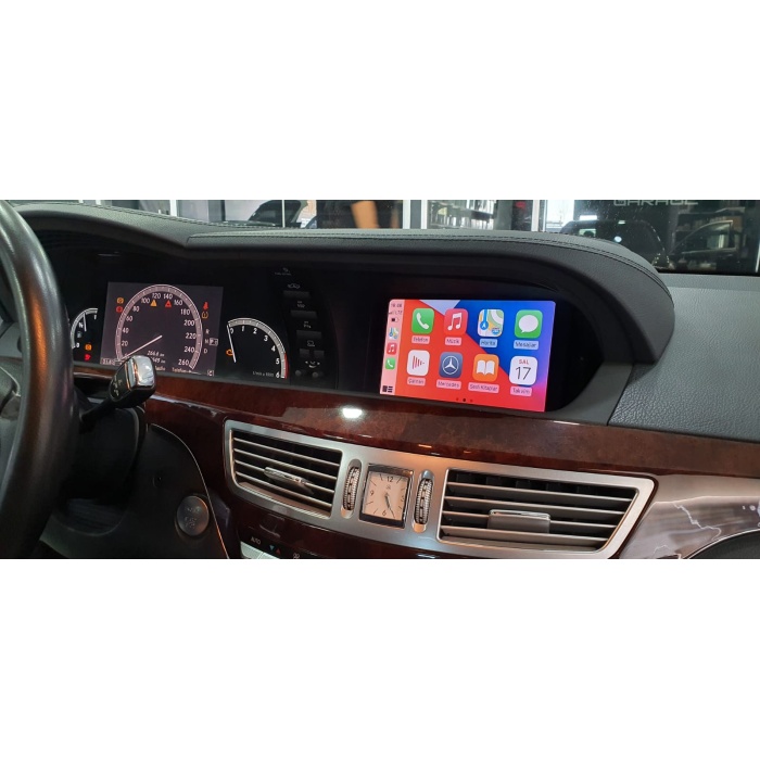 MERCEDES W221 2006-2009 S CLASS NTG 4.0 Sistem araçlar için Orijinal Ekran Kablosuz Carplay Video İzleme Kamera İnterface