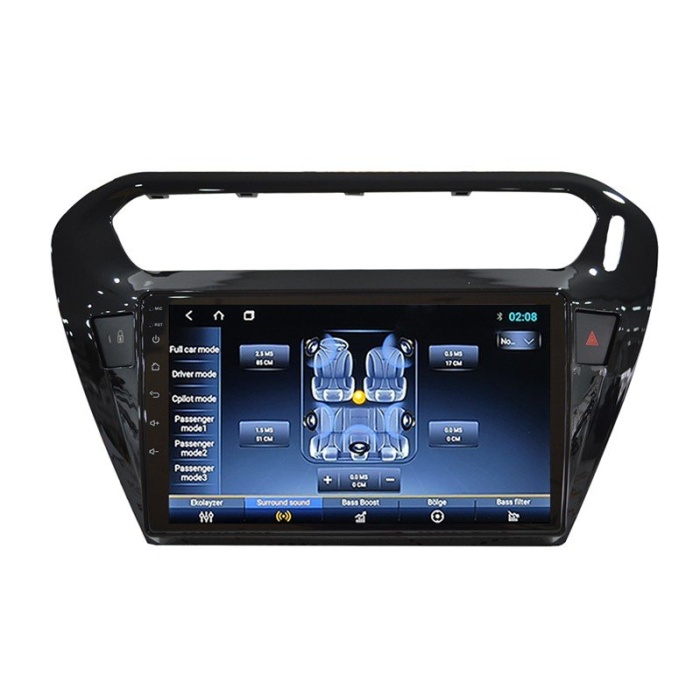PEUGEOT 301 2013-2016 SİYAH 4 GB RAM Android Carplay Multimedya Navigasyon