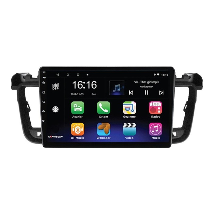 PEUGEOT 508 2011-2018 6 GB RAM Android Carplay Multimedya Navigasyon