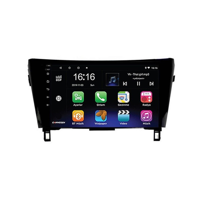 NİSSAN QASHQAİ / X-Trail 2015-2019 6 GB 2K Ekran RAM Android Carplay Multimedya Navigasyon
