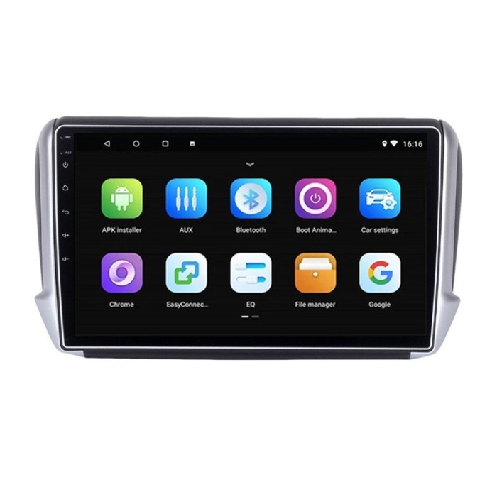 PEUGEOT 208-2008 2008-2015 6 GB 2K Ekran RAM Android Carplay Multimedya Navigasyon