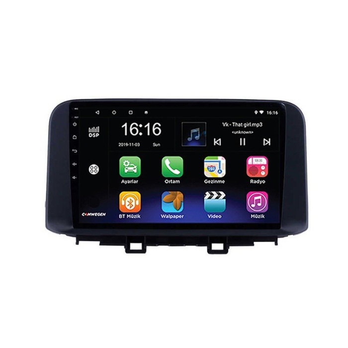 HYUNDAİ KONA 2019+ 6 GB 2K Ekran RAM Android Carplay Multimedya Navigasyon