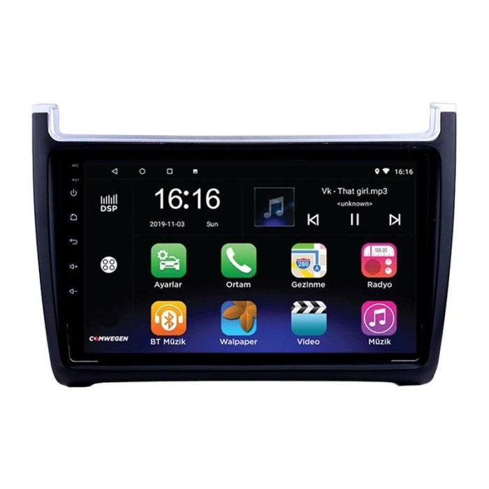 VW POLO 2012-2018 8 GB 2K Ekran RAM Android Carplay Multimedya Navigasyon