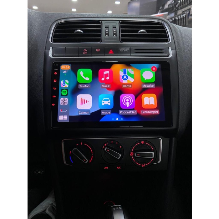 VW POLO 2012-2018 8 GB 2K Ekran RAM Android Carplay Multimedya Navigasyon