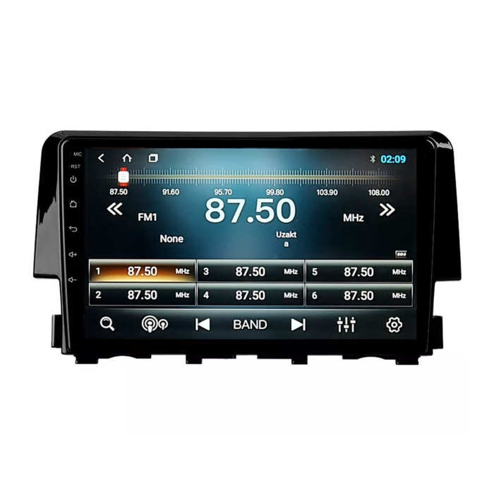 HONDA CİVİC FC5 2016+ 8 GB 2K Ekran RAM Android Carplay Multimedya Navigasyon