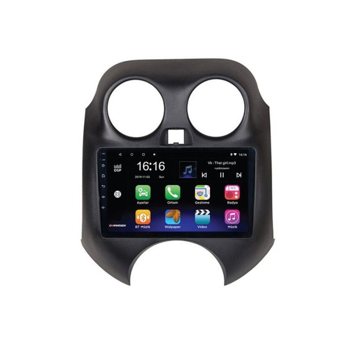 NİSSAN MİCRA 20112015 8 GB 2K Ekran RAM ANDROİD CARPLAY MULTİMEDYA