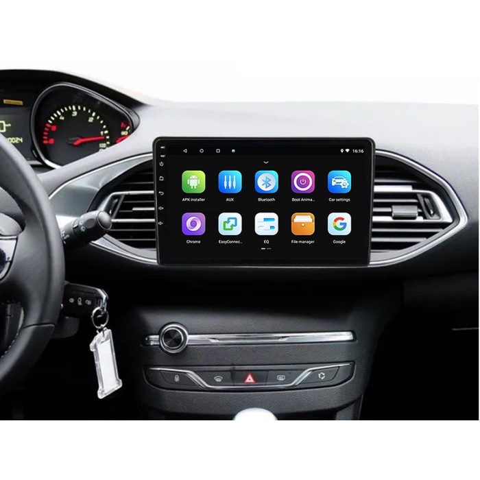 PEUGEOT 308 2013-2017 8 GB 2K Ekran RAM Android Carplay Multimedya Navigasyon