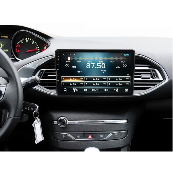 PEUGEOT 308 2013-2017 8 GB 2K Ekran RAM Android Carplay Multimedya Navigasyon