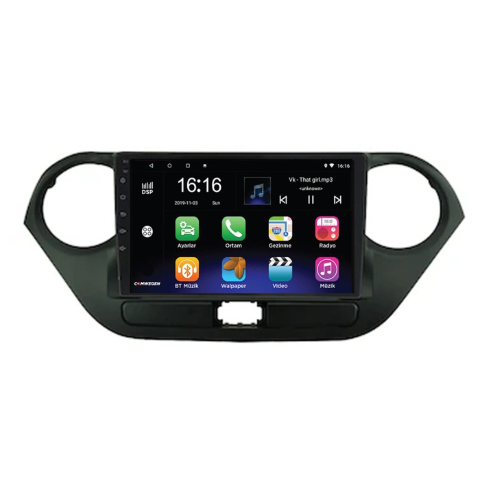 Hyundai İ10 2012-2019 8 GB RAM 2K Ekran Android Carplay Multimedya Navigasyon