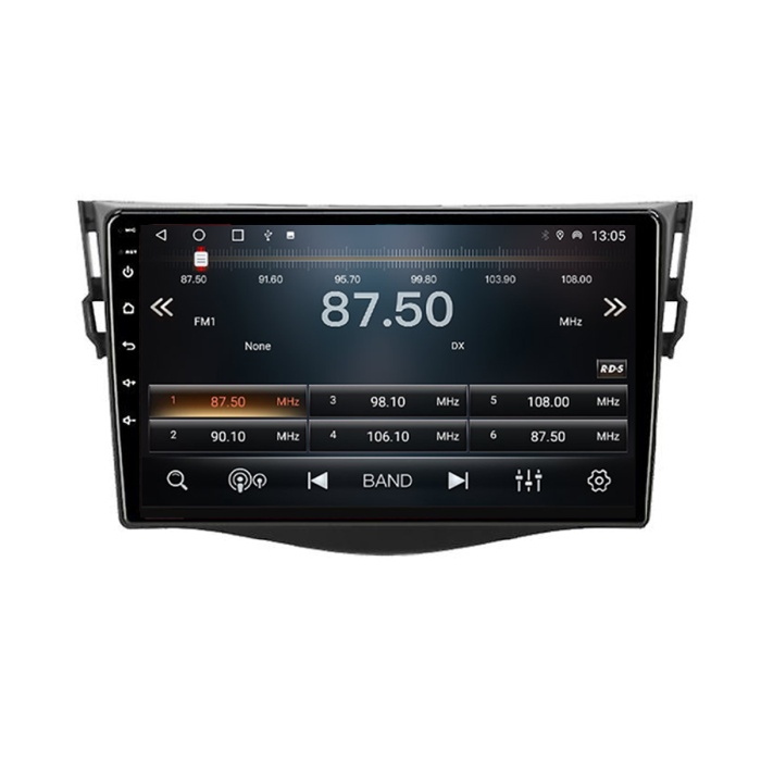 Toyota RAV4 2005-2013 SİYAH 4 GB RAM Android Carplay Multimedya Navigasyon