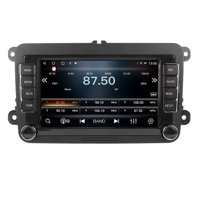 Volkswagen Transporter-Rapid-Roomster-Rabia 2007-2014 4 GB RAM Tuşlu Android Carplay Multimedya Navigasyon
