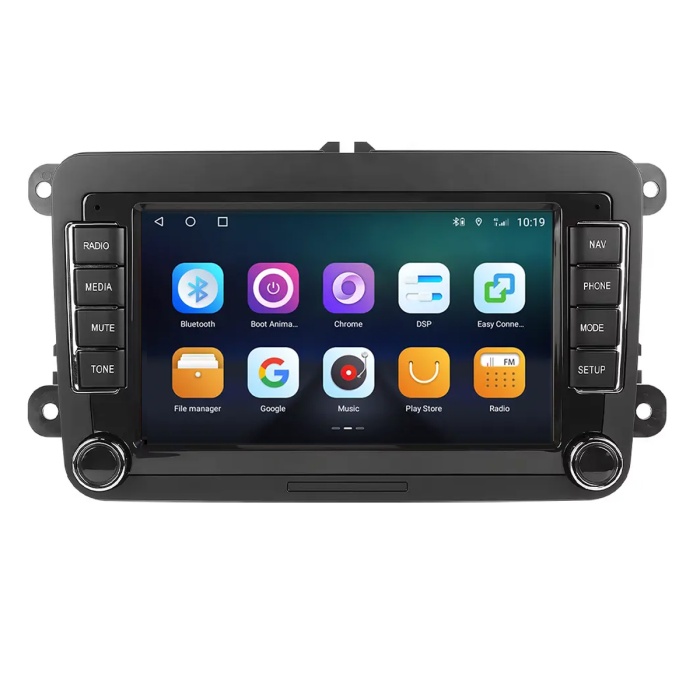 Volkswagen Transporter-Rapid-Roomster-Rabia 2007-2014 4 GB RAM Tuşlu Android Carplay Multimedya Navigasyon