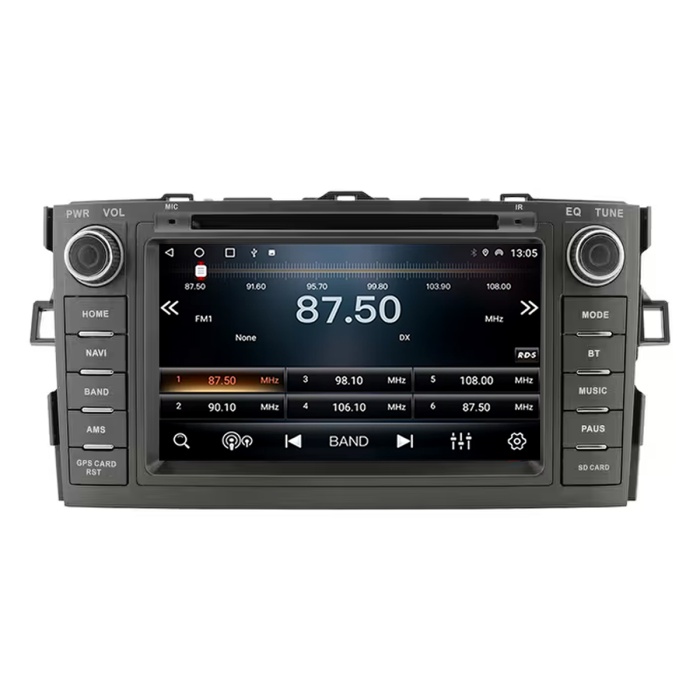 Toyota AURİS 2007-2012 4 GB RAM Tuşlu Android Carplay Multimedya Navigasyon